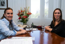 Vidal y Michetti presiden la primera reunión de gabinete ampliado para mujeres Vidal y Michetti presiden la reunión de gabinete para mujeres