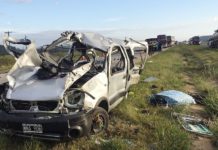Choque fatal deja seis muertos en Entre Rios Choque fatal deja seis muertos en Entre Rios