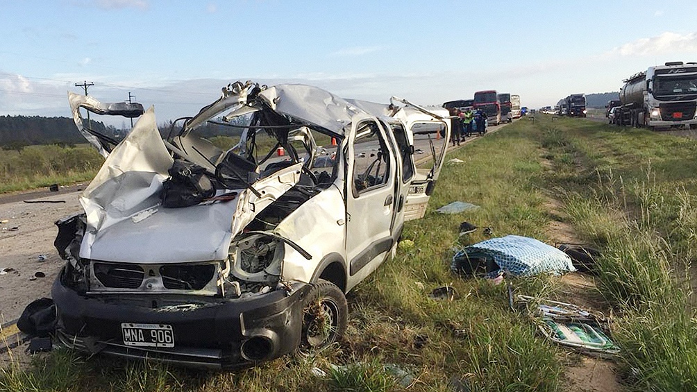 Choque fatal deja seis muertos en Entre Rios