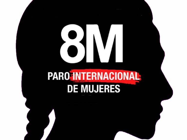 8m, paro de mujeres, almirante brown, 