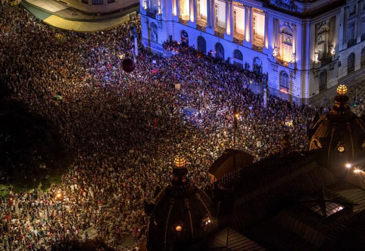 Masiva protesta en Brasil por el asesinato de Marielle Franco