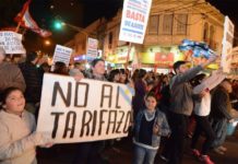 Se hizo sentir el ruidazo nacional contra los aumentos de tarifas y la inflación El "Ruidazo" se llevo a cabo en todo el país, en protesta a las subas.