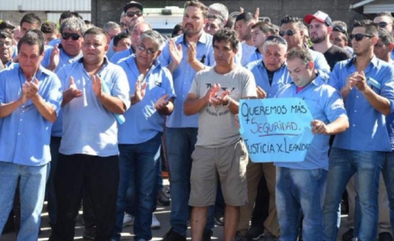 Colectiveros cantaron contra Macri por el crimen del chofer