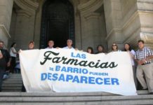 Farmacéuticos se movilizaron contra la llegada de Farmacity a Provincia