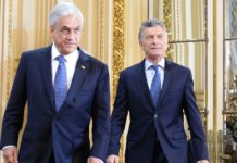 Macri y Piñera impulsaron un acuerdo de «liberalización comercial»