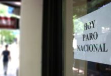 Comenzó el paro de 48 horas en todos los bancos del país Comenzó el paro de 48 en bancos