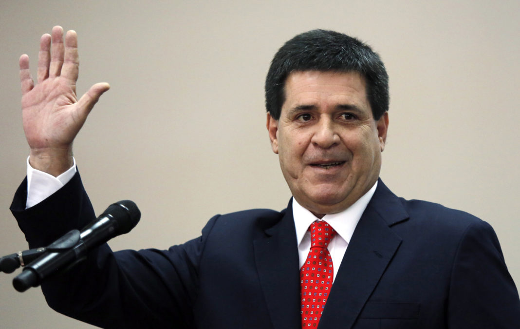 Renuncia el presidente de Paraguay, Horacio Cartes