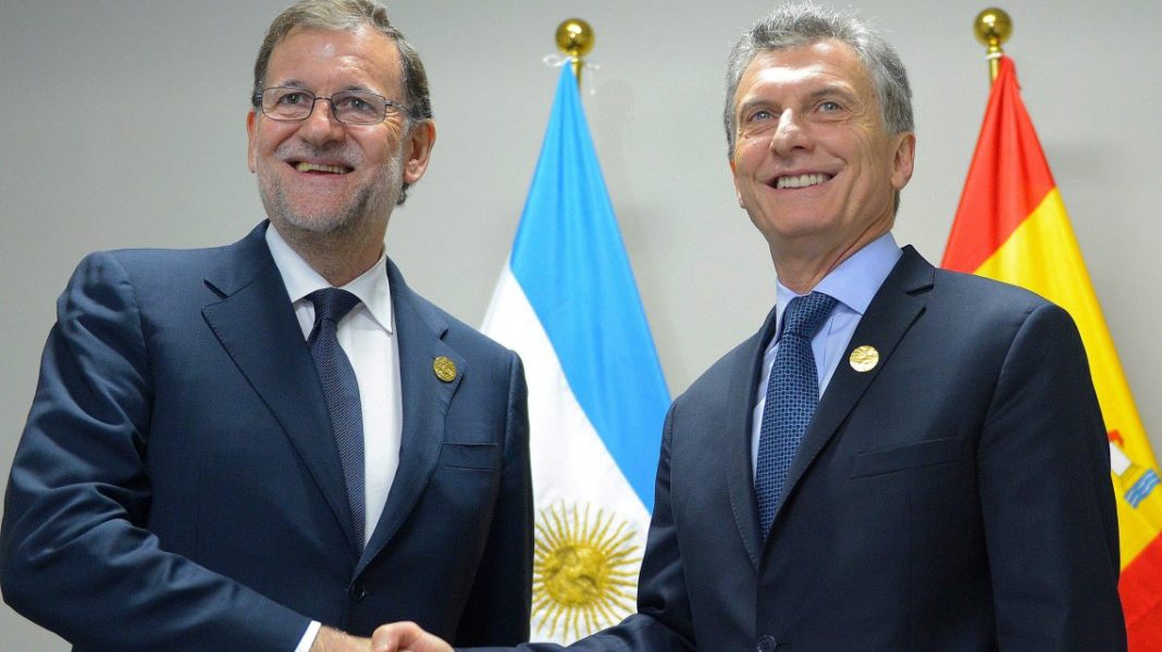 Rajoy apoyó a Macri por su decisión con el FMI