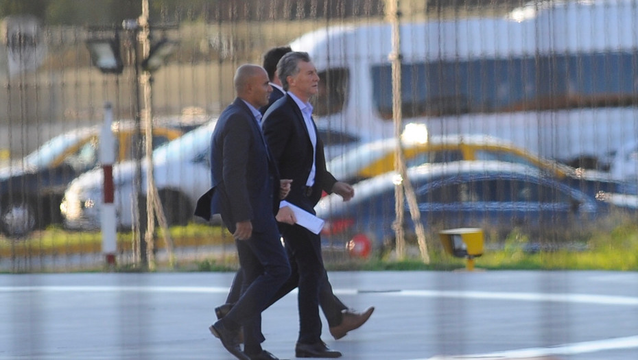 El presidente Mauricio Macri llega esta mañana a Casa de Gobierno