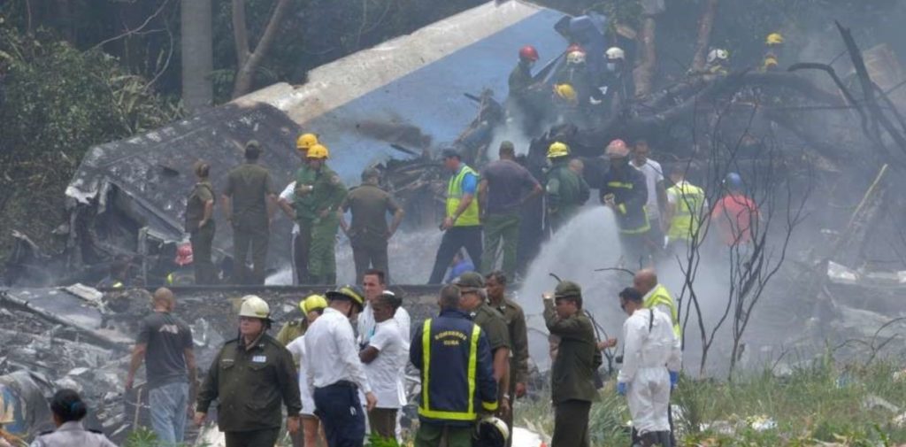 Accidente en Cuba