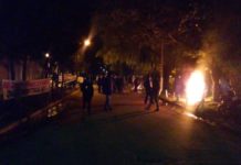 Gendarmería reprimió en Cresta Roja con gases y balas de goma Gendarmería reprimió en Cresta Roja