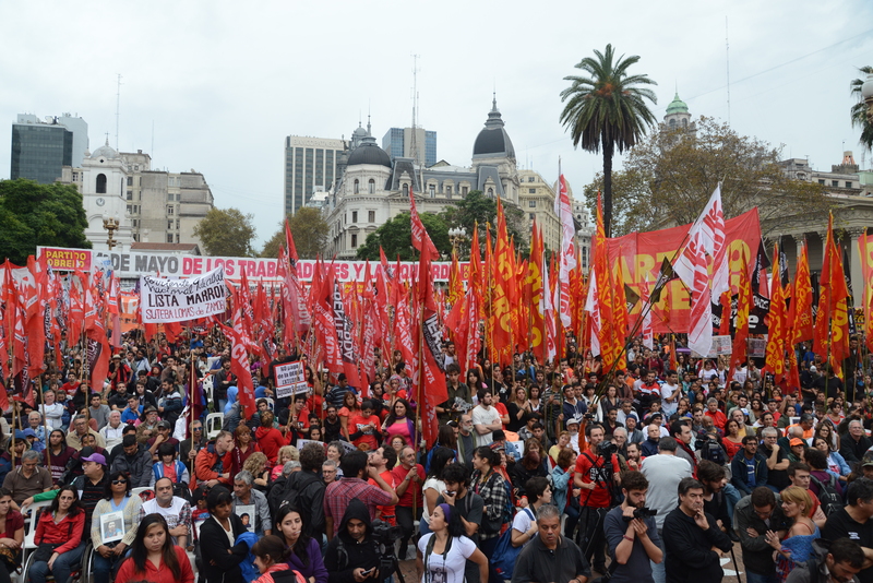 La izquierda movilizará a plaza de mayo