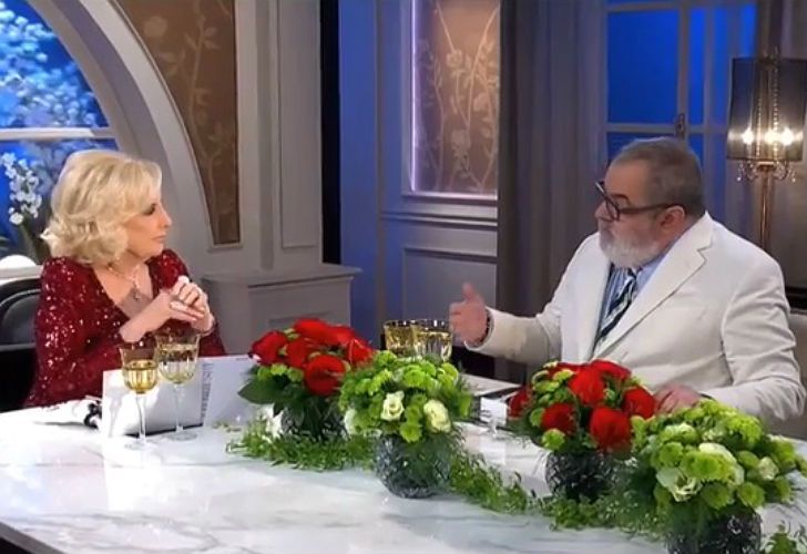 Lanata critico al Gobierno en el programa de Mirtha Legrand