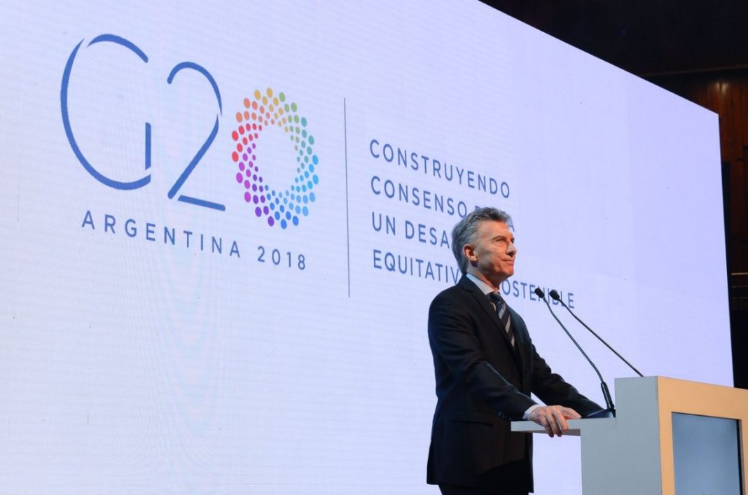 Macri participa del G20