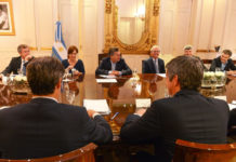 Macri reúne a su Gabinete en un día clave para las Lebacs Macri reúne a su Gabinete