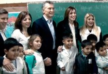 Macri y Vidal anunciaron un programa educativo para bajar la deserción y mejorar el rendimiento escolar Macri y Vidal anunciaron un nuevo programa educativo
