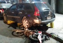 Balvanera: Una mujer atropelló y mató a un motochorro que le robó su celular Balvanera: Una mujer mató a un motochorro que le robó su celular
