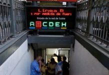 Subte Línea B: liberaran los molinetes de 17.30 a 20.30 y luego habrá paro Paro y liberación de molinetes en línea B del subte