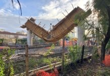 Tren San Martín: sigue sin servicio a Retiro tras el derrumbe Tren San Martín: un derrumbe hirió a cuatro obreros y no hay servicio hasta Retiro