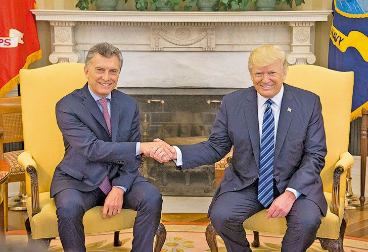 Trump apoyó a Macri el decisión de ir al FMI