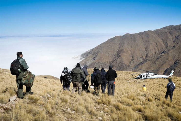 El testimonio del vocero presidencial tras el rescate del helicóptero