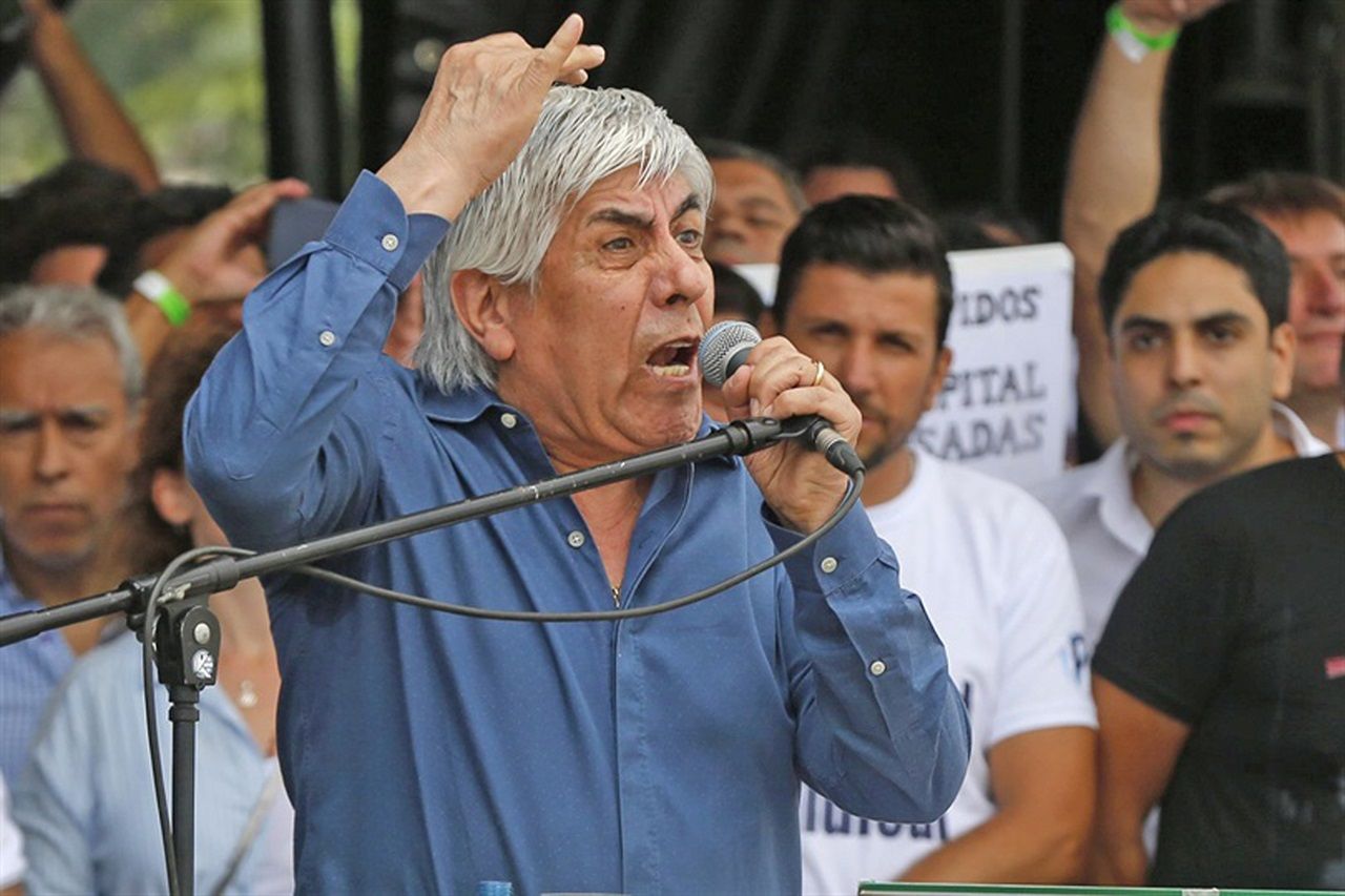 Hugo Moyano: "Con Cristina Kirchner comía todo el mundo y ahora no"