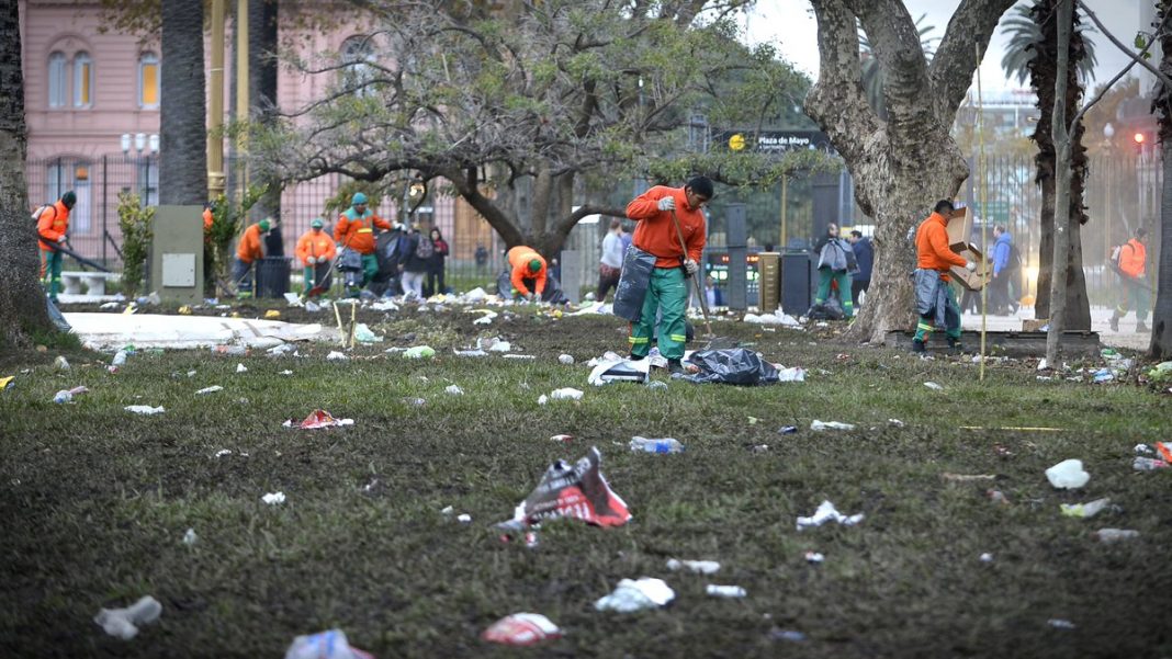 Larreta pedirá $4 millones a la Justicia por los daños en Plaza de Mayo tras la Marcha Federal