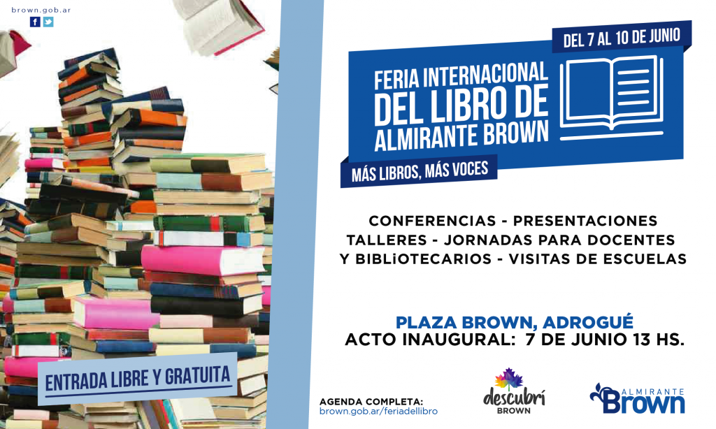 1° Edición internacional de la Feria del Libro de Almirante Brown 2018