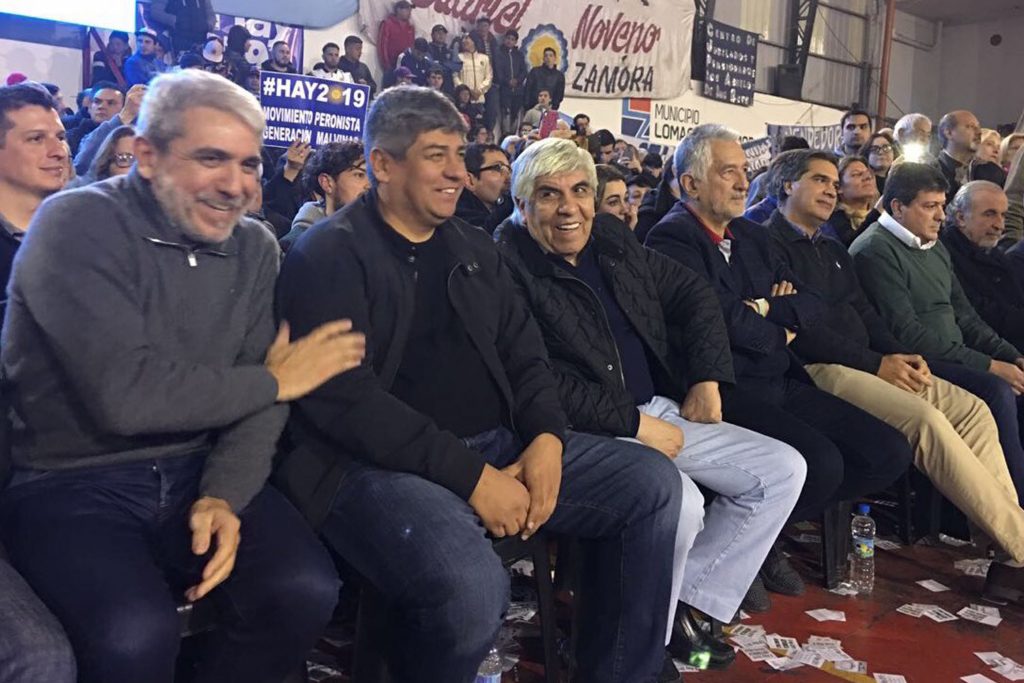 Club Los Andes:  Rodríguez Saá, Gabriel Mariotto y Hugo Moyano juntos en otro encuentro ''Hay 2019''
