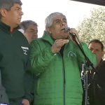 Moyano criticó al Gobierno de Macri y lanzó paro nacional de Camioneros