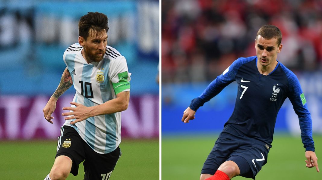 argentina, francia, formaciones, tv, horarios, transmisión, argentina vs francia,mundial rusia 2018