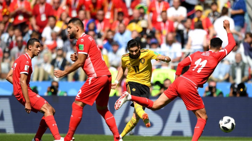 Bélgica, Túnez, mundial Rusia 2018, rusia, goles