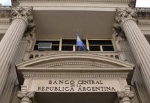 El Banco Central sube la tasa de Lebac al 47% banco central