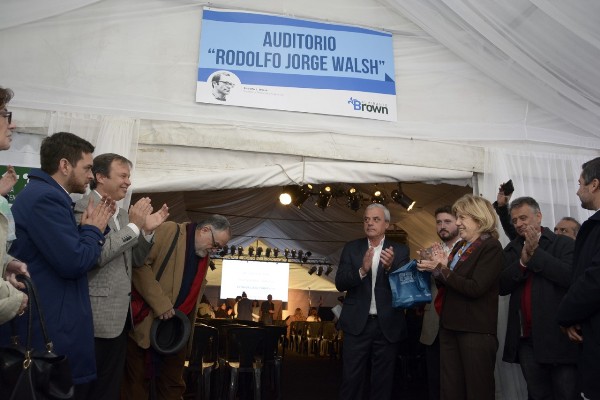 Auditorio Rodolfo Walsh, Feria del Libro de Almirante Brown