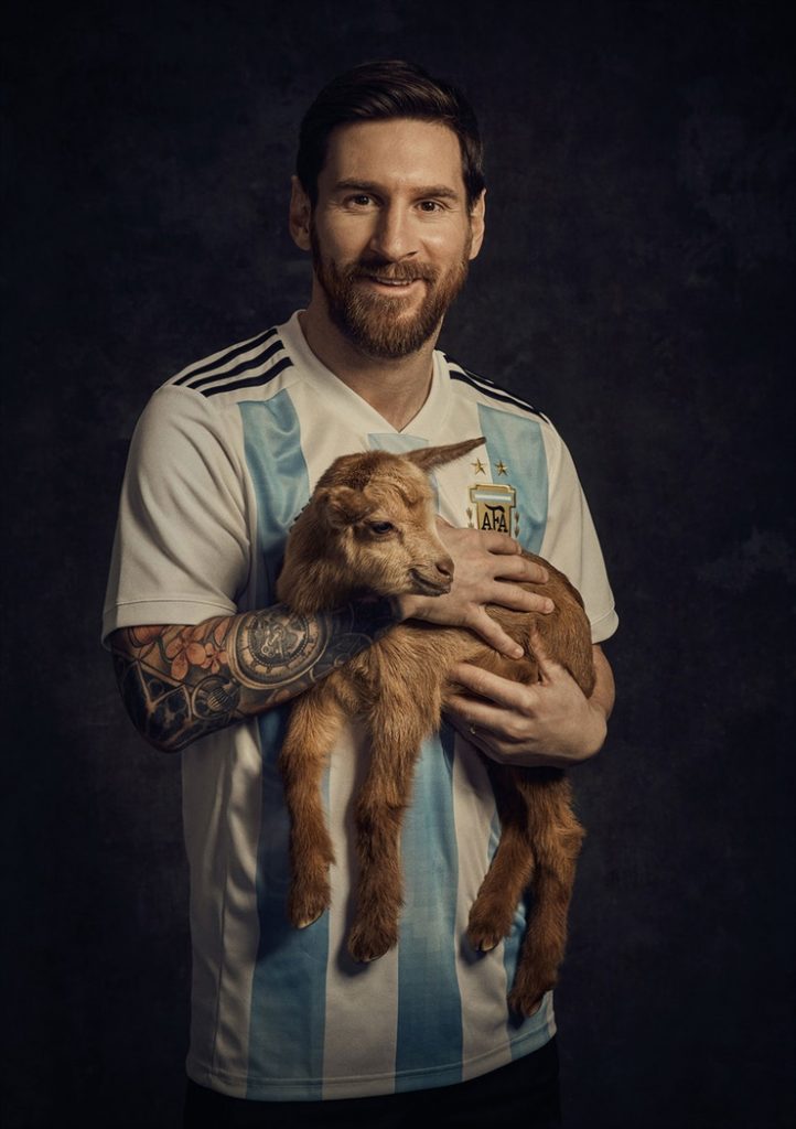 Mundial Rusia 2018: La provocativa tapa de Lionel Messi junto a una cabra