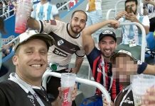 Identificaron y deportaron a los hinchas argentinos que agredieron a simpatizantes croatas Deportaron a los hinchas argentinos que agredieron a croatas en Rusia