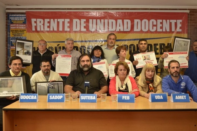 frente de unidad docente, ioma, bonos