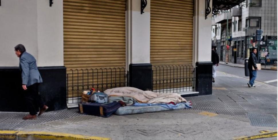 Aumentó la cantidad de personas en situación de calle en la Ciudad