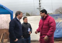 Almirante Brown: Cascallares brindó apoyo al ex futbolista que perdió todo en un incendio Brown: Cascallares brindó apoyo al ex futbolista que perdió todo en un incendio