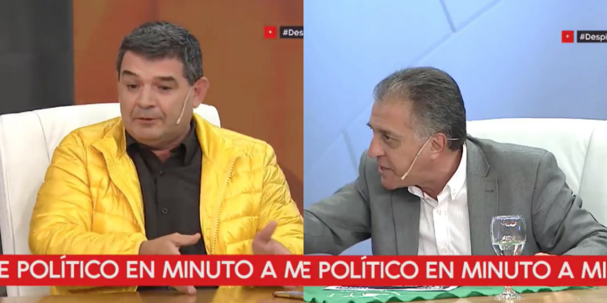 néstor pitrola, alfredo olmedo, c5n, pelea