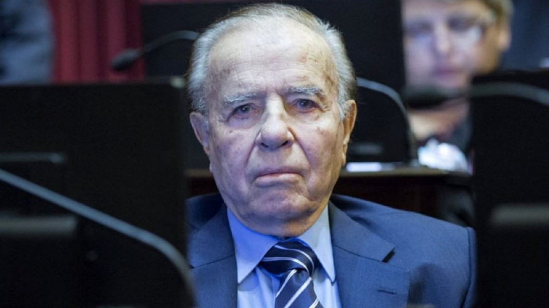 Evocando a Evita, Carlos Menem se pronunció en contra del aborto legal