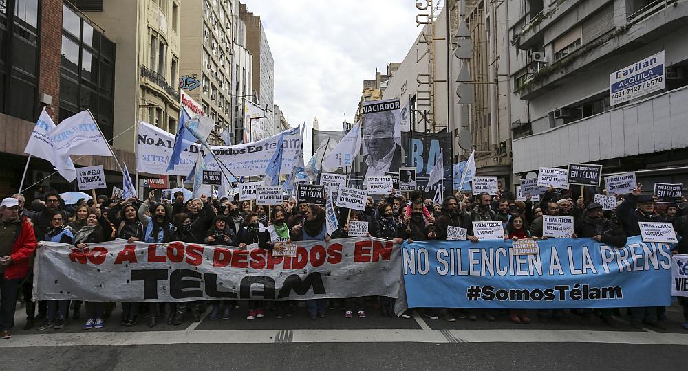 Fiscal pidió reincorporar a los 354 trabajadores despedidos de Télam