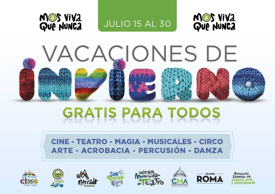 Comienzan las vacaciones de invierno 2018 y los municipios actividades gratis