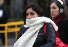 Agosto comienza con bajas temperaturas