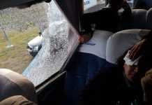 Hirieron de un piedrazo a una mujer que iba en un micro en la Buenos AIres – La Plata buenos aires, la plata, piedrazo, chevallier