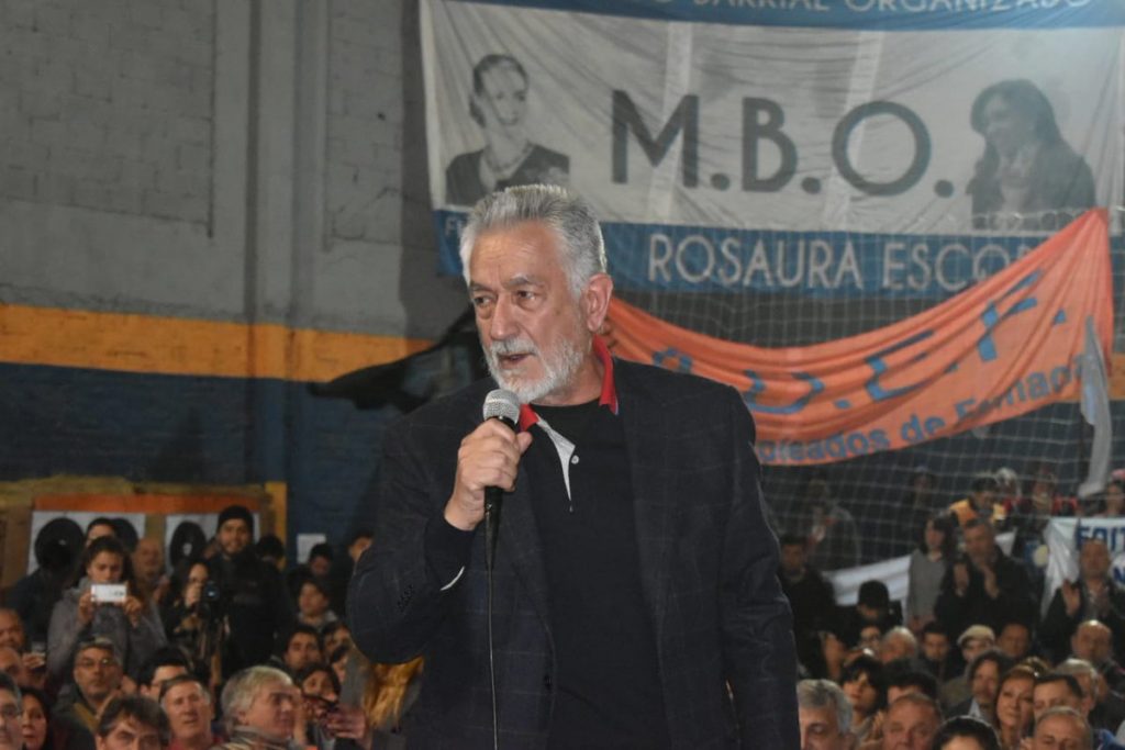 El llamado de Alberto Rodríguez Saá en "Hay 2019" en Quilmes: "Hay esperanza en el futuro con un peronismo unido"