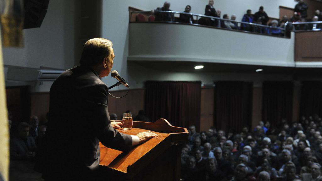 Miguel Pichetto lanzó su candidatura a presidente: "Somos el futuro y el proyecto político para recuperar la Argentina"