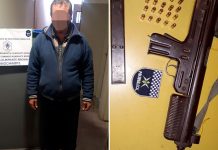 Almirante Brown: Golpeó a su mujer y la amenazó con una ametralladora ametralladora, almirante brown, ministro rivadavia, portugués,