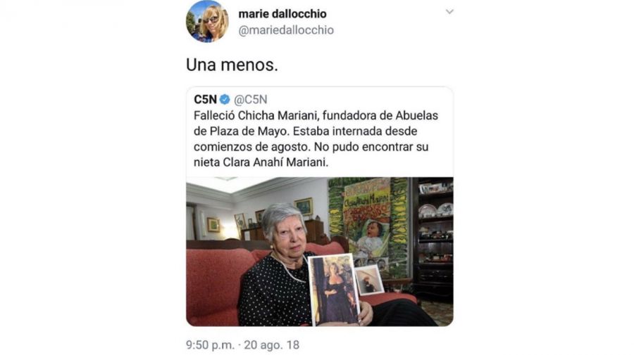 Gerente de Megatlón se burló de Abuelas de Plaza de Mayo