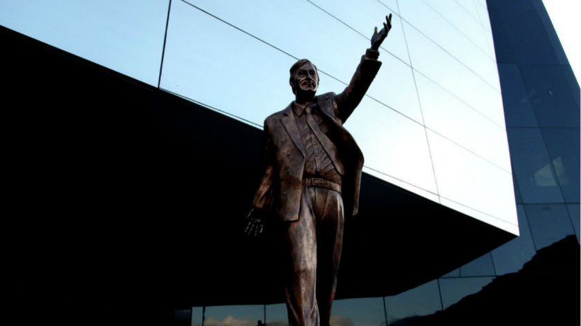 Retirarán la estatua de Néstor Kirchner de la Unasur